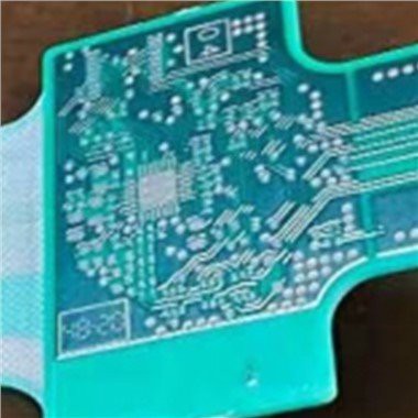 Halb biegbare flexible Leiterplatte