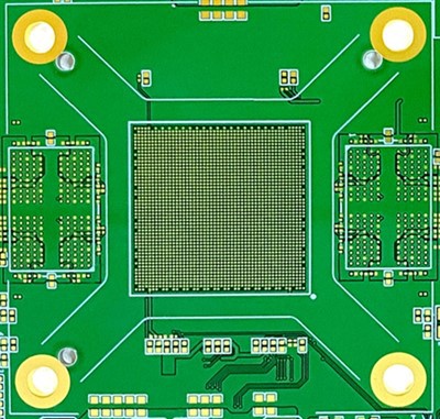 Sechsstufiges Laserbohren von Leiterplatten